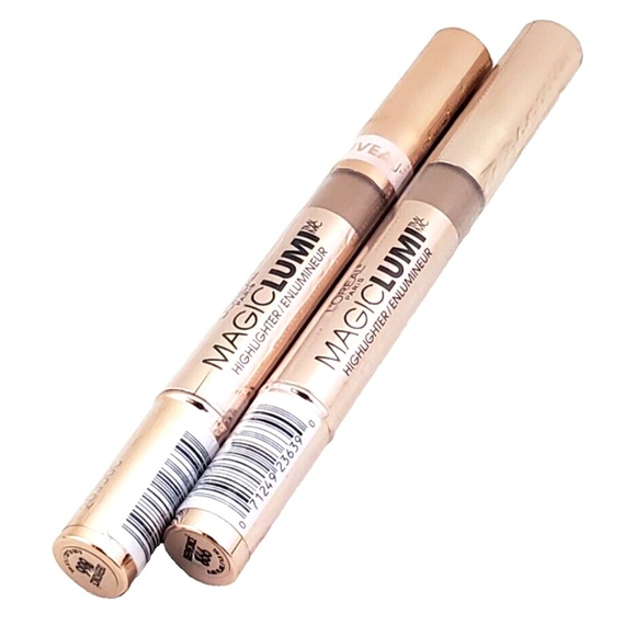 Lot of 2 L'Oréal Paris Magic Lumi Highlighter, Deep, 0.05 fl. oz. #866 - Picture 1 of 11